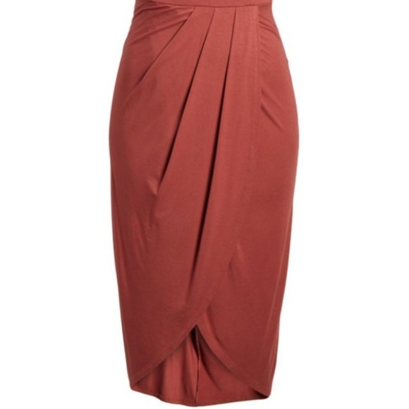 Soprano Pleated Wrap Dress - Picture 4 of 6